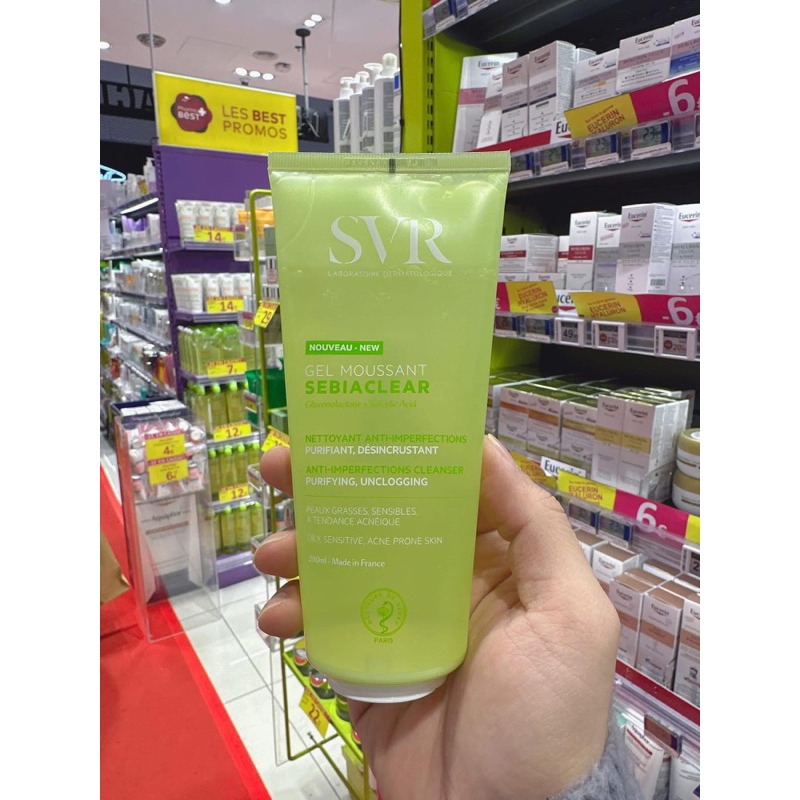 sữa rửa mặt svr xanh 200ml