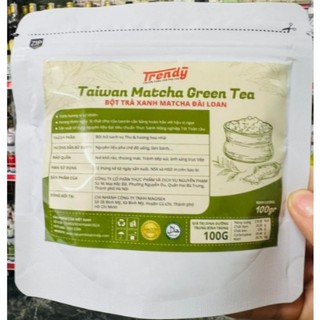 Bột trà xanh/ matcha Đài loan (Nhiều hãng) gói CHIA 20 GAM