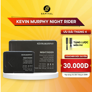 Sáp vuốt tóc Kevin Murphy Night Rider 30&100g | Giữ nếp tốt - Phù hợp cho tóc khô sơ - Hỗ trợ dưỡng tóc - Tặng kèm Lược