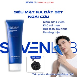 Mặt nạ đất sét ngải cứu SEVENLAB giảm mụn, dưỡng ẩm da hiệu quả 100ml