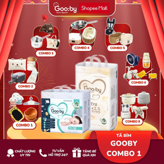 Bỉm Gooby Extra, Gooby Premium dán, quần mềm mại, an toàn, siêu thấm hút size NB72,NB66,S52,M48 cho bé từ 4 đến 30kg
