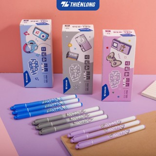 Combo 5/10/20 Bút gel Thiên Long Happ Obby GEL-056 - Nét viết 0.5mm, đệm tay êm ái, mực đều và liên tục