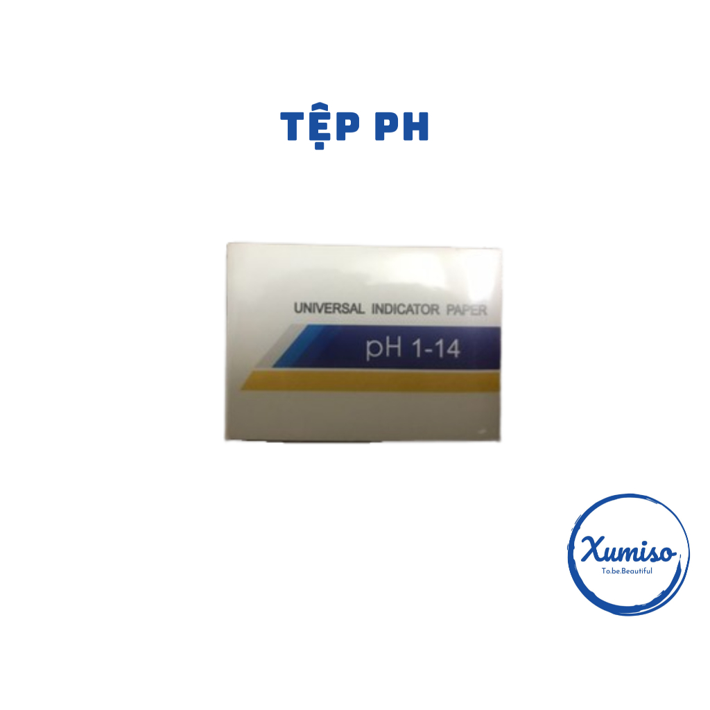 [HCM] Tệp pH - Giấy đo pH dung dịch - Xumiso 1 tệp