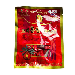 Combo 5 Gói Kẹo Sâm Hàn Quốc 200gram