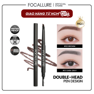  FOCALLURE Chì kẻ mày tự nhiên chống thấm nước lâu trôi 3 màu 0.25g 