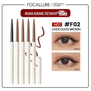  FOCALLURE Chì kẻ mắt siêu mảnh 1.7mm mềm mịn lâu trôi chống nước 0.1g 