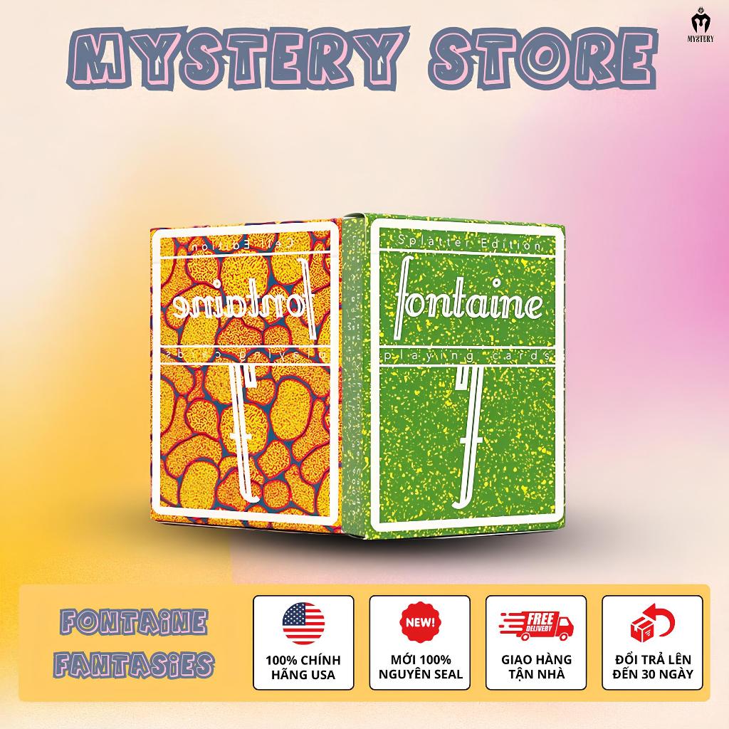 Bộ bài tây, bài ảo thuật USA: Fontaine Fantasies Playing Cards (Limited) - Hàng chính hãng [MYSTERY 