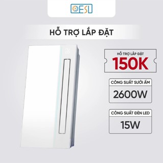 Quạt Sưởi Âm Trần ESU Chính Hãng Tích Hợp Đèn LED, Thông gió, Sưởi,Hút mùi