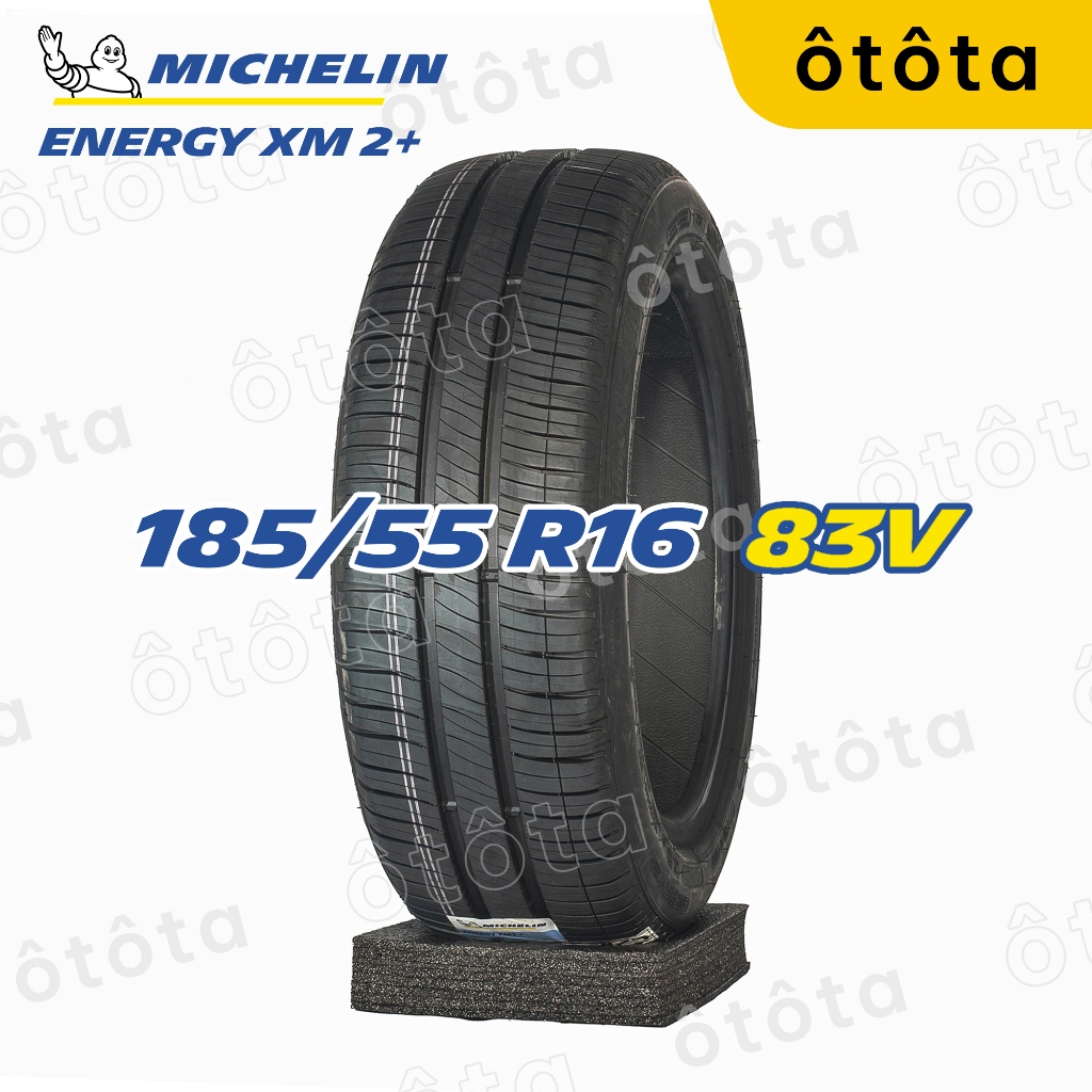 Lốp ô tô Michelin 185/55 R16 83V Energy XM 2+ – Chính Hãng BH 6 năm (185/55R16, 185 55 R16)