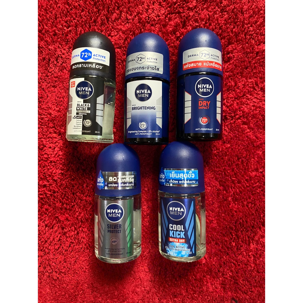 Lăn Nách Nivea Men 25ml Thái Lan