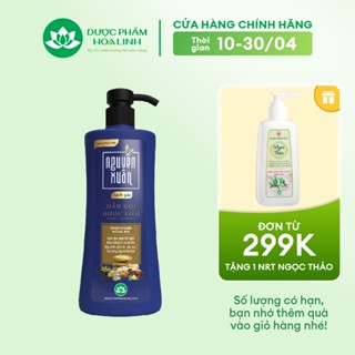 Dầu gội Dược liệu Nguyên Xuân Sạch Gàu 450ml - Tặng 50ml thể tích giá không đổi