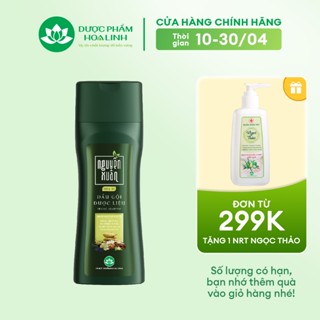 Dầu gội Dược liệu Nguyên Xuân xanh dưỡng tóc 250ml - Dành cho tóc khô xơ, hư tổn