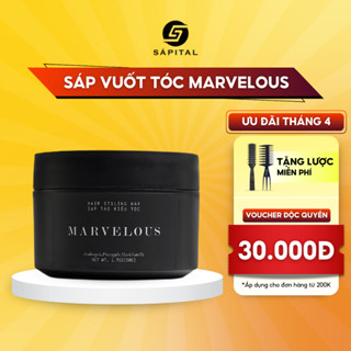 Sáp vuốt tóc Rusty Lab Marvelous Exceptional Styling Paste - Dưỡng tóc tạo kiểu - Giữ nếp 12h – Tặng kèm lược bán nguyệt