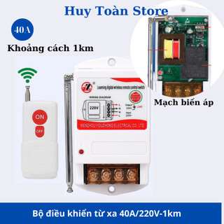 Bô công tắc điều khiển từ xa 40A/220v và 380V khoảng cách 1km