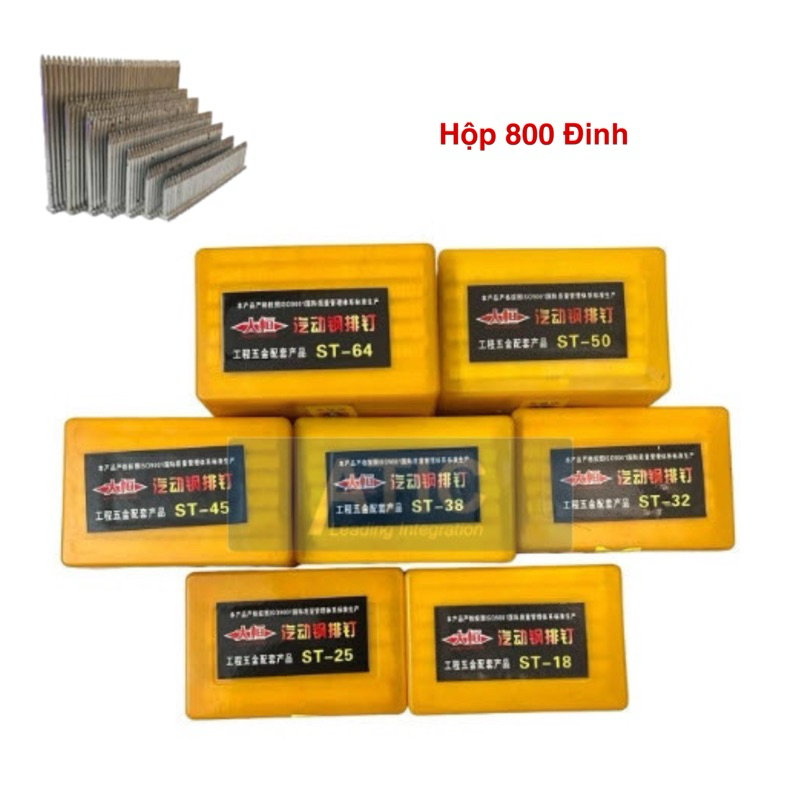 Đinh bê tông ST18 ST25 ST32 ST38 ST45 ST50 ST64