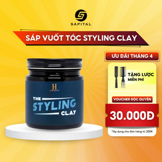 Sáp Vuốt tóc Saigon Hustlers The Styling Clay 100g | Firm Hold, Matte Finish - Chính hãng Việt Nam