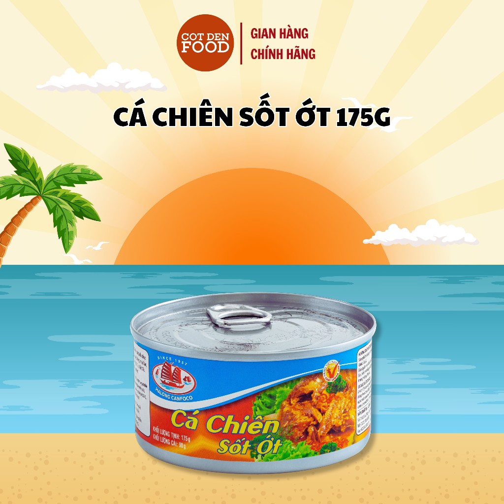 Cá chiên sốt ớt HALONG CANFOCO 175g