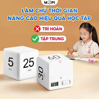 Đồng hồ Pomodoro đếm ngược, mopi timer quản lý thời gian trẻ em, hẹn giờ nấu ăn, học bài, tập trung làm việc văn phòng