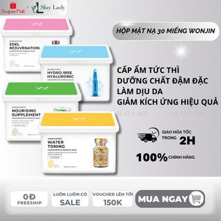  Hộp 30 Mặt Nạ Dưỡng Da WonJin Effect Cấp Ẩm Sâu SlayLady - A349 