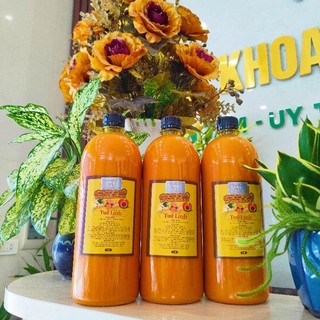 Cốt gừng nghệ hạt gấc hạ thổ dùng sau sinh chai 1 lit