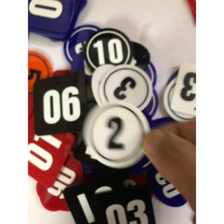 SỐ THỨ TỰ 5cmx5cm MICA NỀN XANH SỐ TRẮNG , NỀN TRẮNG SỐ ĐEN, NỀN ĐEN SỐ TRẮNG, NỀN VÀNG SỐ ĐEN ,5k/ 