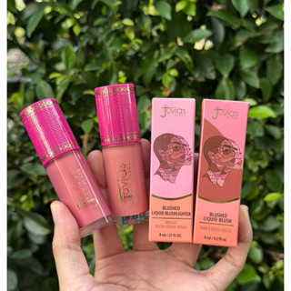 Má hồng kem Juvias Blushed Liquid Blush & Blushighter 8ml