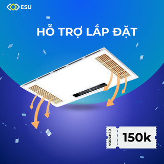  Quạt sưởi nhà tắm âm trần tích hợp 4 trong một hàng chính hãng bảo hành 2 năm 