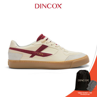 New Arrivals | Giày Da Sneaker Nam Nữ DC39 BERRY SODA DINCOX Shoes Đế Bằng - Microfiber Leather