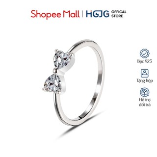 Nhẫn Bạc Nữ Hình Nơ, Phong Cách Thời Trang Thanh Lịch, Nhẫn Nữ Xinh Phụ Kiện Trang Sức Bạc 925