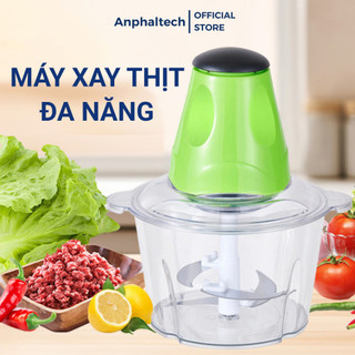 Máy xay thịt đa năng lưỡi kép lieying 007, máy xay thực phẩm hoa quả xay sinh tố, máy xay gia đình tiện dụng