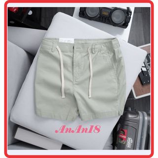 Quần Short Kaki Nam Lưng thun Form Ôm Ngắn