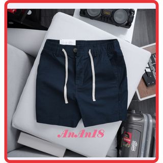 Quần Short Kaki Nam Lưng thun Form Ôm Ngắn