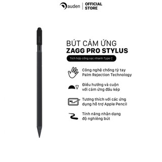  Bút cảm ứng ZAGG Pro Stylus Pencil dành cho iPad - Hàng chính hãng 