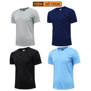 Combo 5 Áo thun trơn cổ tròn vải cotton thun lạnh co giãn, áo thun basic nam nữ - 5 Áo Thun Trơn Tay Cộc