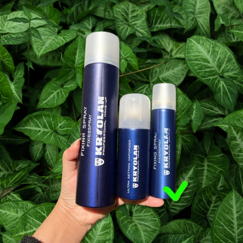 Xịt Khoá Nền KRYOLAN Fixierspray Khóa Makeup Giữ Lớp Cố Định Lâu Trôi Chính Hãng DUNG CHU CHUMIA