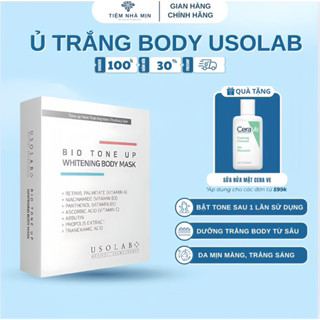 Kem Ủ Trắng Body USOLAB Bio Tone Up Whitening Body Mask Thiên Nhiên Giúp Làm Trắng Da Toàn Thân