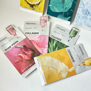 [Oliveyoung] Mặt Nạ Lành Tính Mediheal Dưỡng Da Chuyên Sâu Essential 24ml Cấp Ẩm, Dưỡng Trắng, Làm Dịu Da