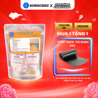 Nguyên liệu làm nước lau sàn 20L SONGCHAU