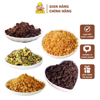  Vụn bánh quy giòn vụn hạt dẻ cười vụn dừa nướng | Topping vụn rắc bánh kem và đồ uống | TENTEN 