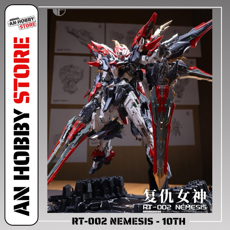 [HÀNG SẴN] Mô hình lắp ráp Nemesis RT-002 chính hãng IN ERA+ (Tặng kèm base, bộ trang bị và decal)