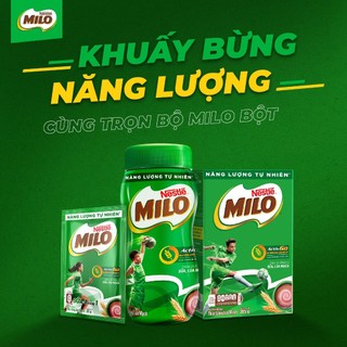 Thức uống lúa mạch Nestlé Milo nguyên chất 400g (hũ nhựa)