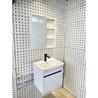  Bộ tủ chậu lavabo cao cấp mini 50x36cm 