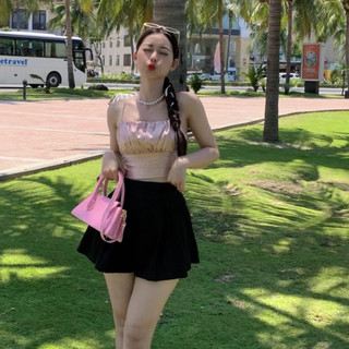 Áo lụa hai dây