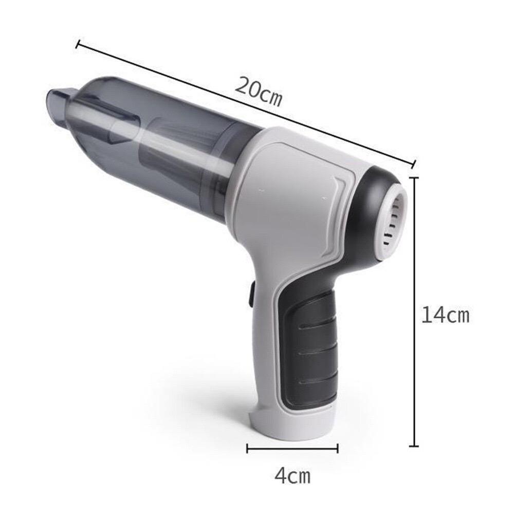 Máy Hút Bụi Cầm Tay Không Dây TAMASHIO Lực Hút Mạnh 9000Pa, 6 Đầu Hút Tiện Lợi