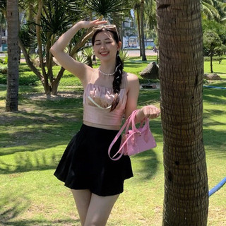 Áo lụa hai dây