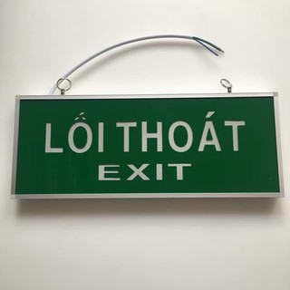 ĐÈN EXIT THOÁT HIỂM, LỐI THOÁT,  EXIT, 1 MẶT 2 MẶT
