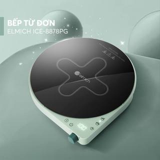 Bếp Từ Đơn Elmich ICE-8878 (Công Suất 1800W, Điều Chỉnh Núm Vặn & Cảm Ứng)