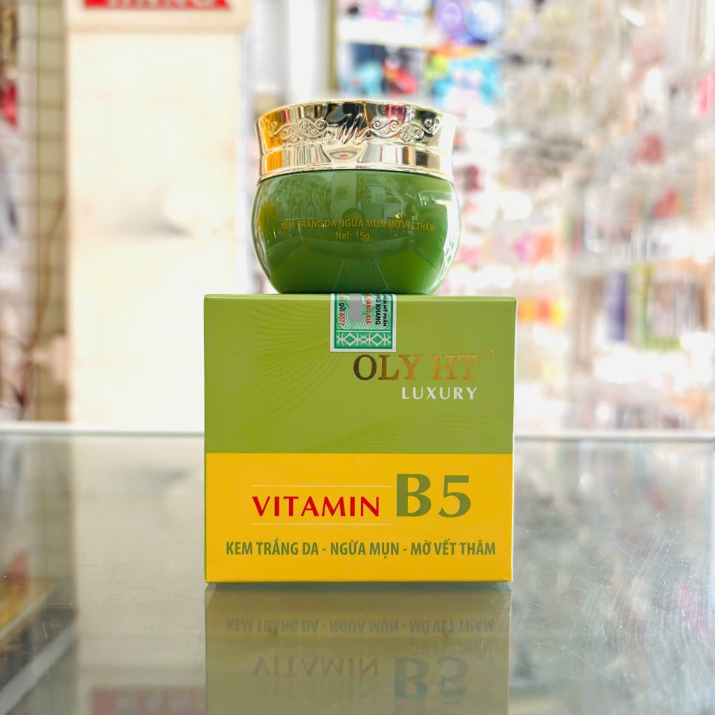 Kem trắng da - ngừa mụn - mờ thâm OLY HT Luxury 15g