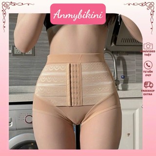  Quần Gen Bụng Dưới Quần Lót Nịt Bụng Che Mỡ Đai 8 Nấc Cài Chống Cuộn K09 