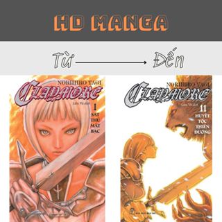 Truyện tranh - ClayMore -Lẻ 1 2 3 4 5 6 7 8 9 10 11 12 13 14 15 16 17 18 19 20 21 22 23 24 25 26 27 - NXB Trẻ